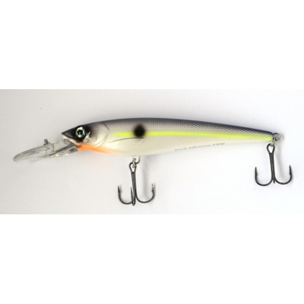 Воблер для рыбы, EOS Flash Minnow F, 130мм, вес 26,5гр, заглубление 2,0-3,0м, цвет №075